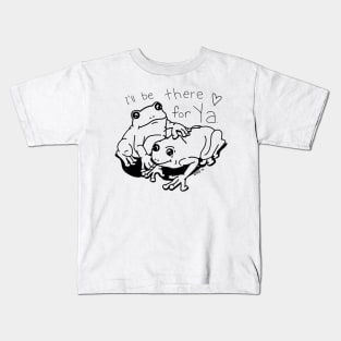 Emotional Support Frogs Kids T-Shirt